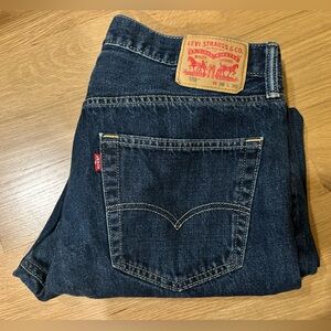 Relaxed Straight Fit Levi's 559 Men's Blue Jeans